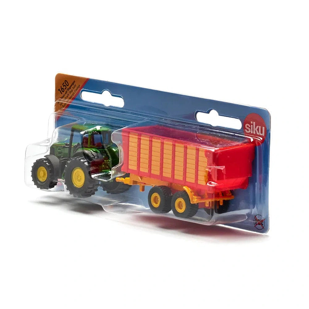 CLAAS AVEC REMORQUE D'ENSILAGE SIKU