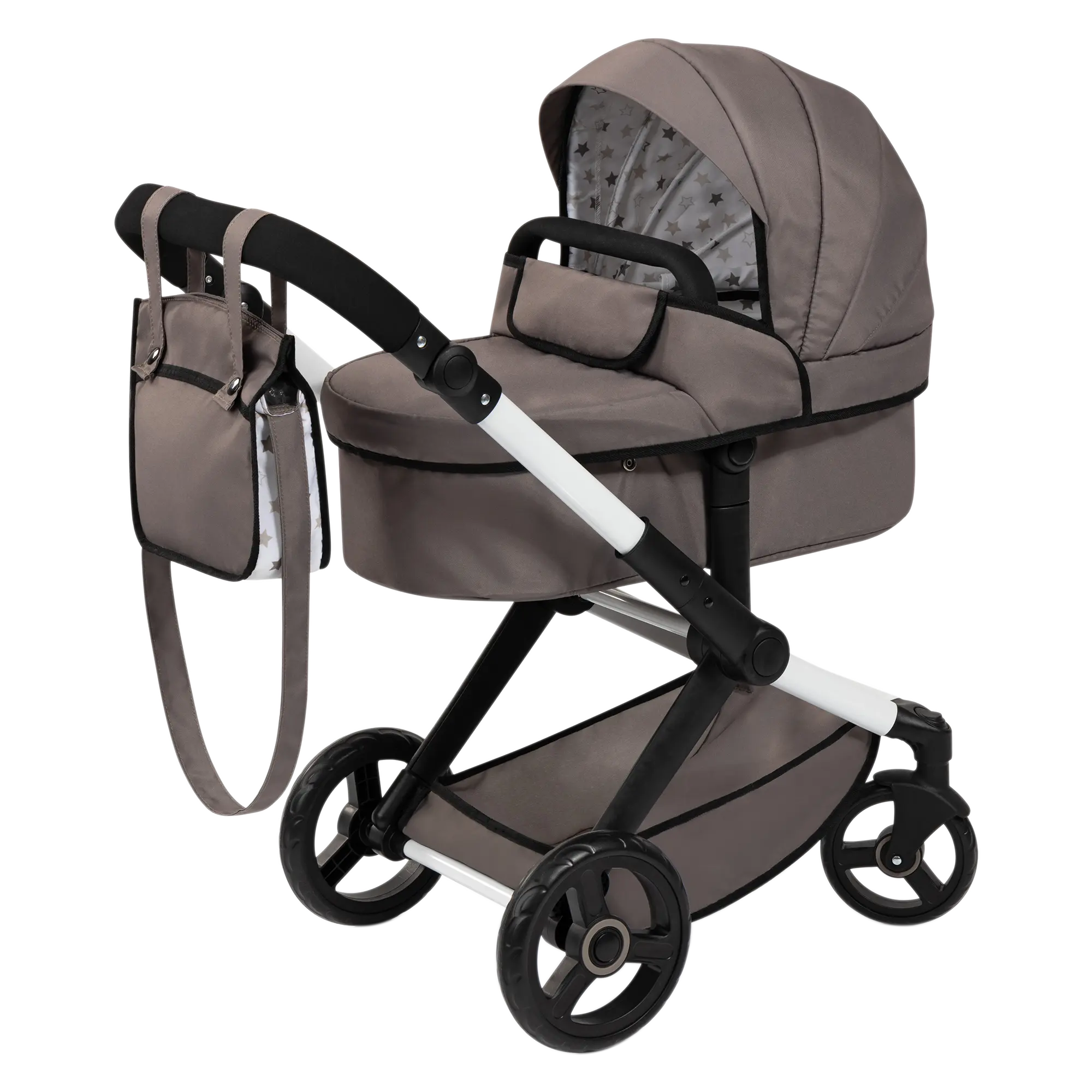 XEO - POUSSETTE POUR POUPÉE TAUPE BAYER DESIGN