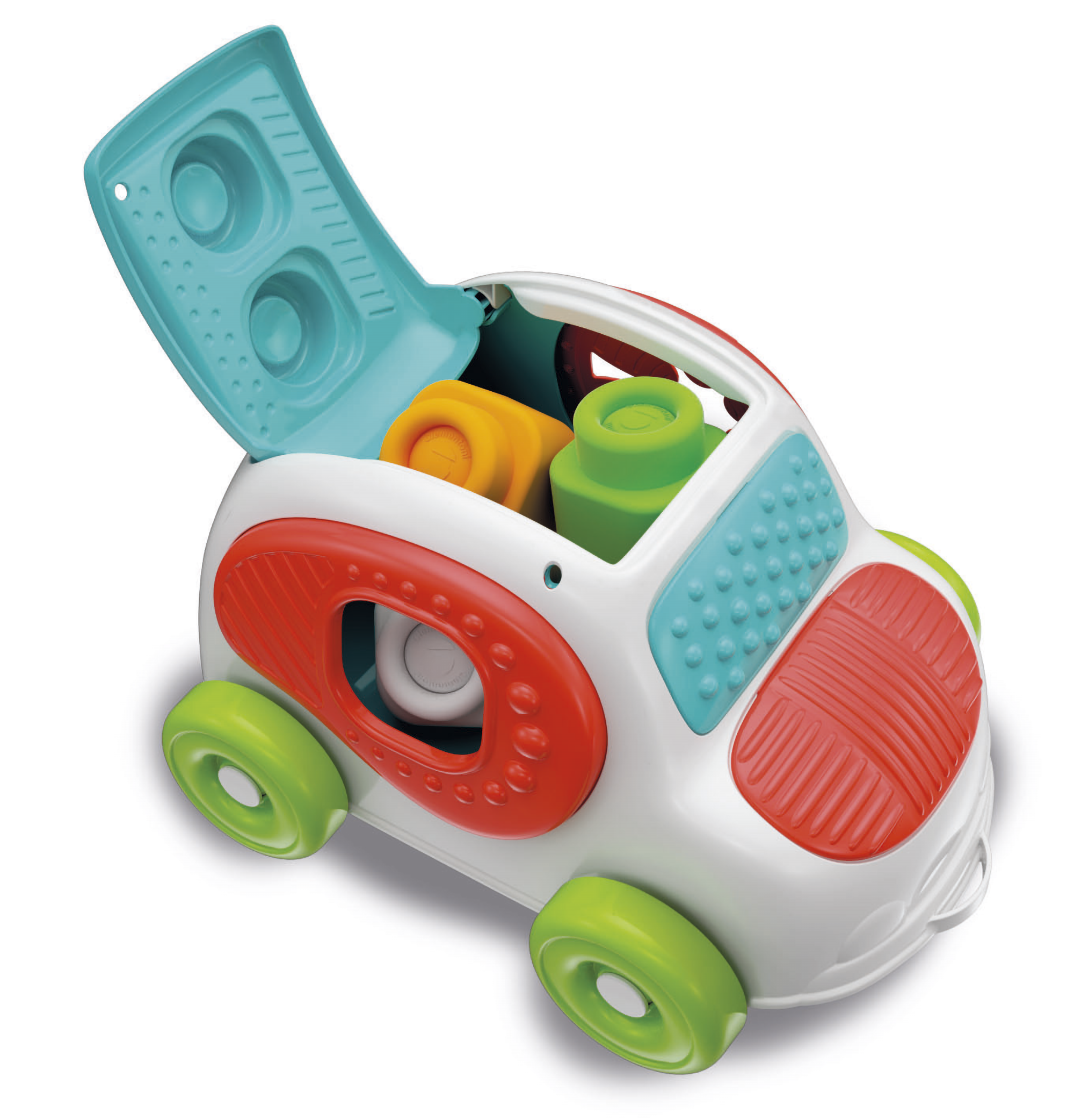 SOFT CLEMMY- VOITURE SENSORIELLE CLEMENTONI