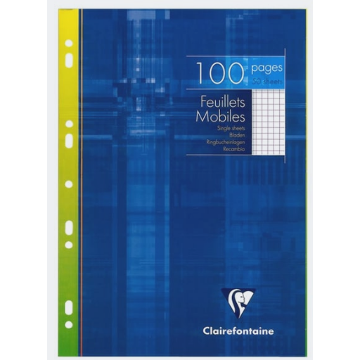 Feuilles de reliure Graph 50F 8¼X11¾ CLAIREFONTAINE
