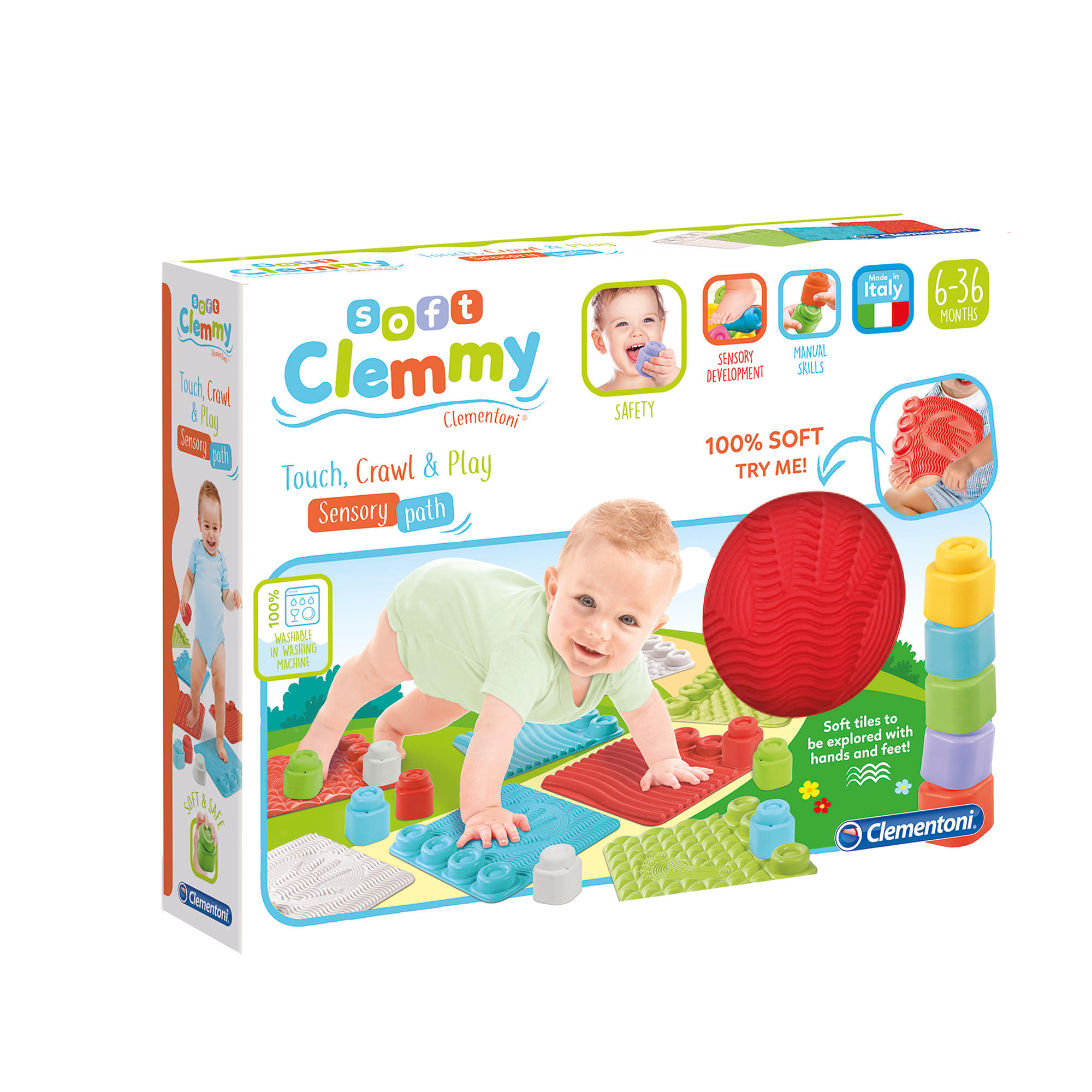 SOFT CLEMMY- TAPIS DE JEU SENSORIEL CLEMENTONI