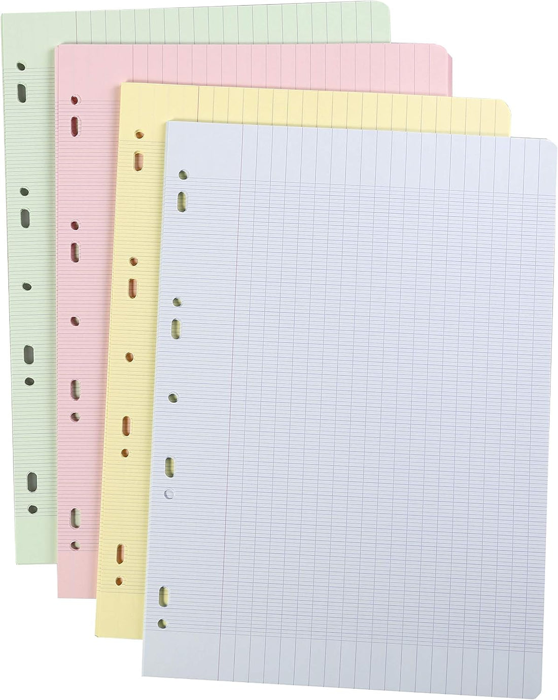 Feuilles Classeurs seyès assortis 200 pages A4 (21 x 29,7 cm)