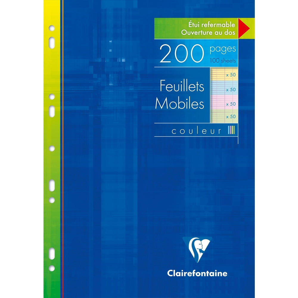 Feuilles Classeurs Seyes 200P Ass.A4 CLAIREFONTAINE