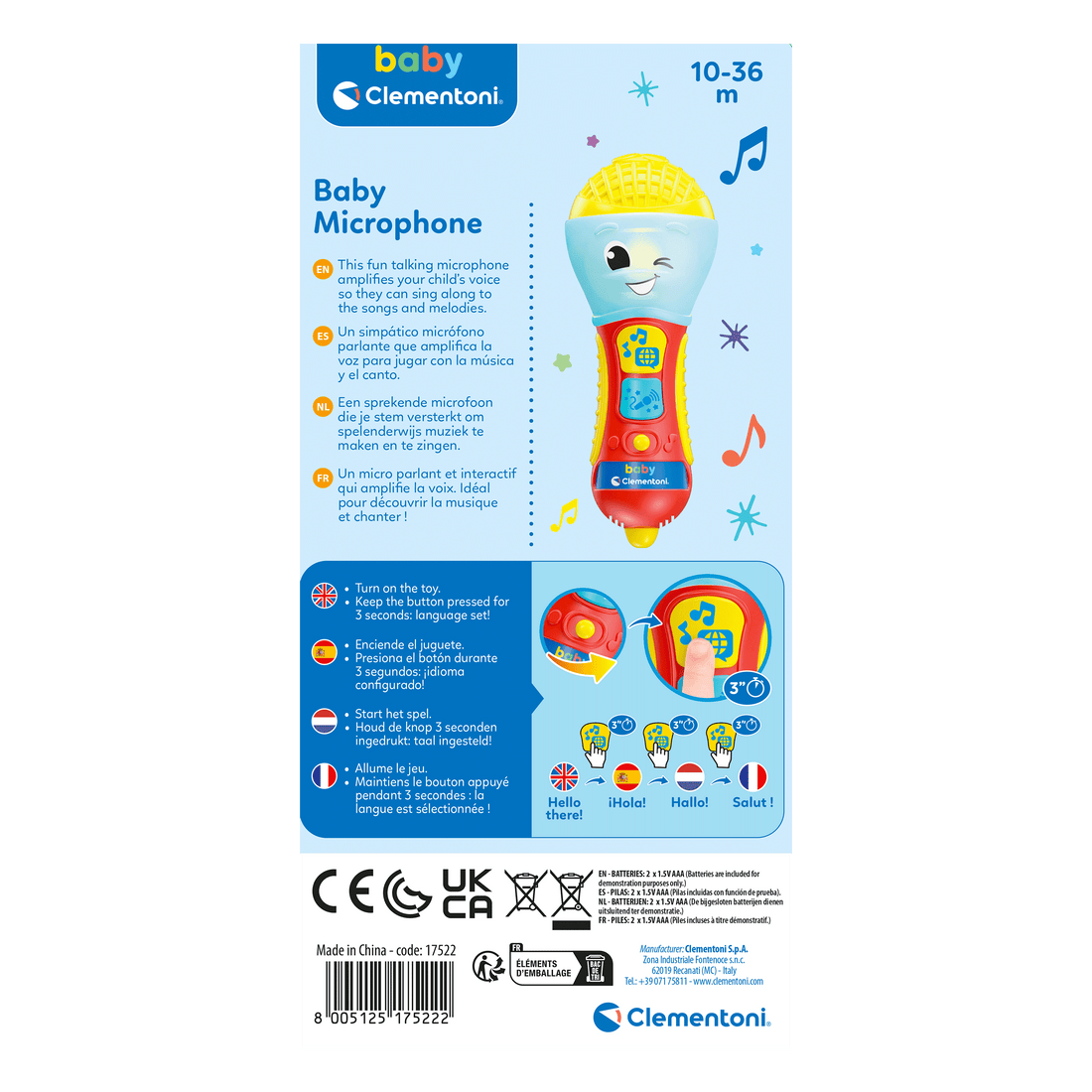 MICROPHONE POUR BÉBÉ