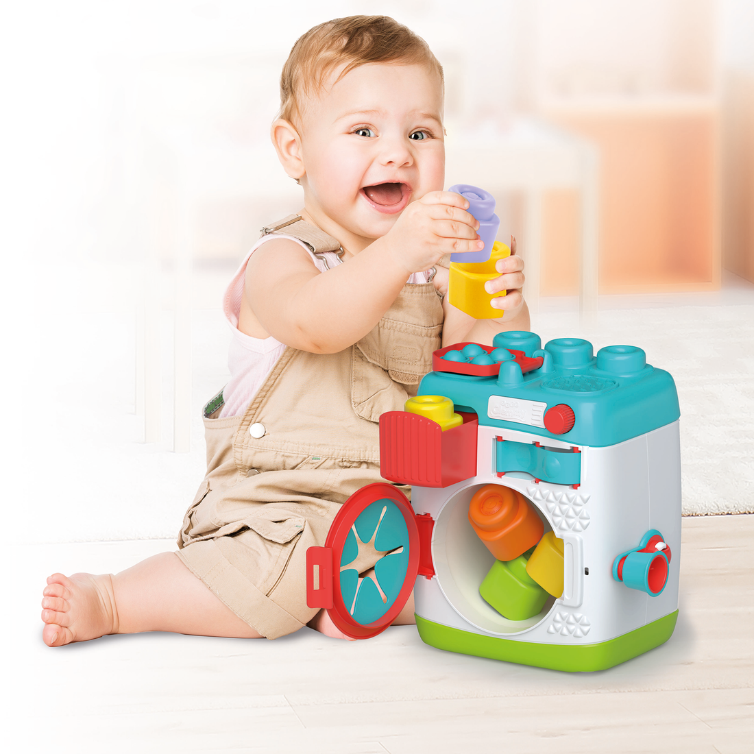 CLEMMY: MACHINE À LAVER SENSORIELLE CLEMENTONI