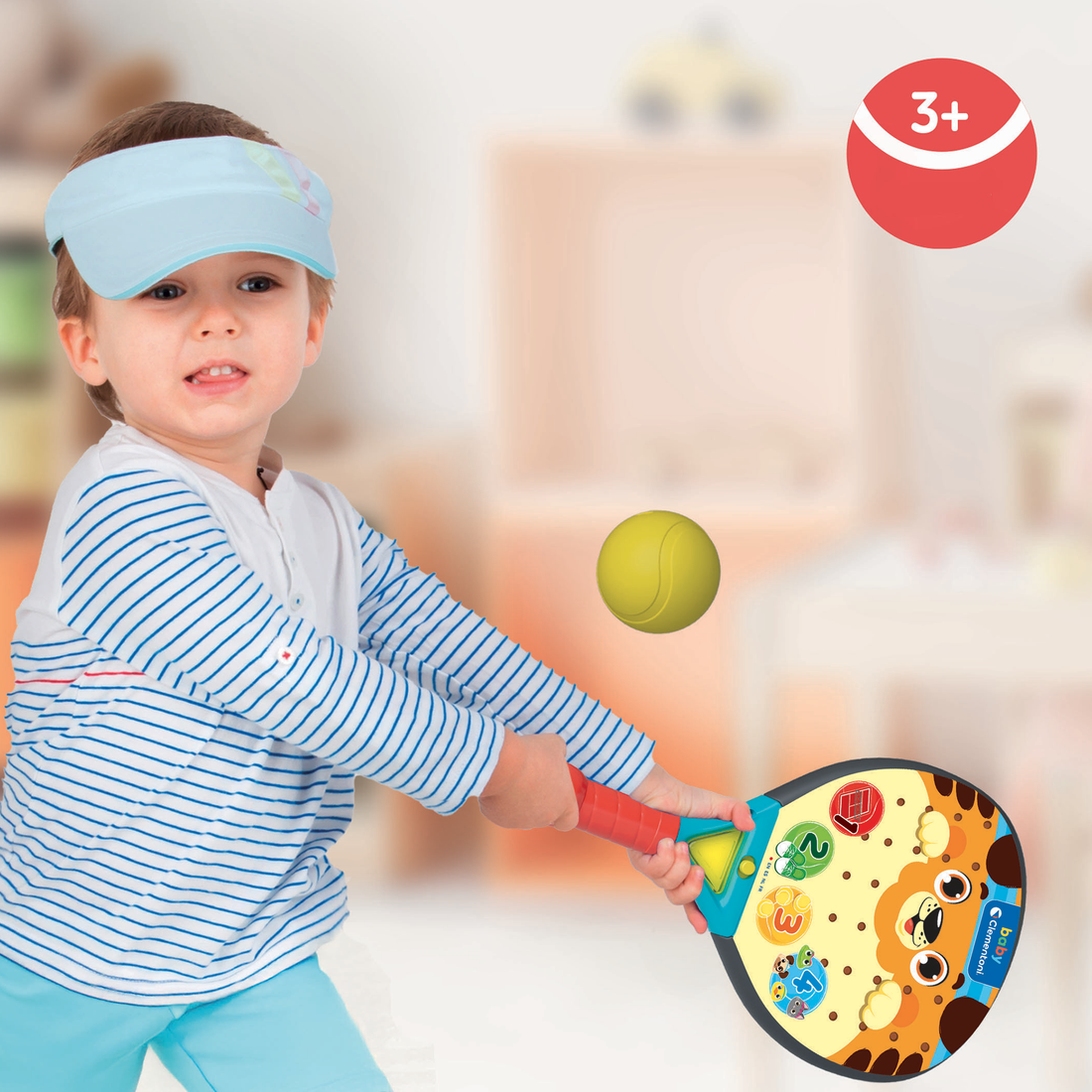 RAQUETTE ELECTRONIQUE POUR BÉBÉ CLEMENTONI