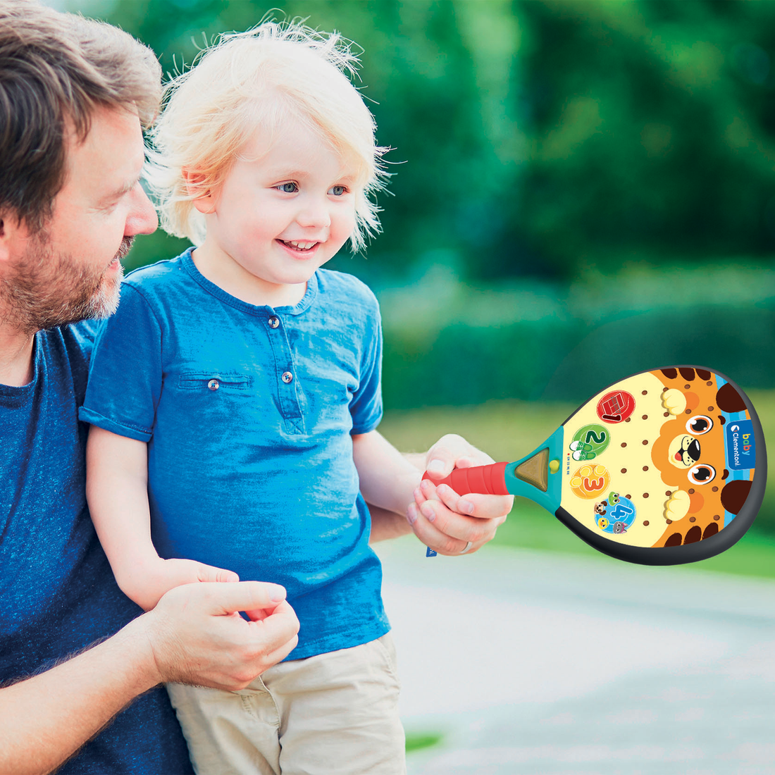 RAQUETTE ELECTRONIQUE POUR BÉBÉ CLEMENTONI