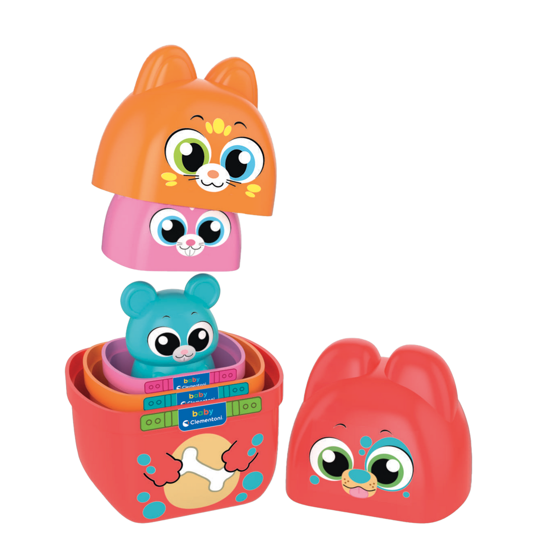 ANIMAL MATRYOSHKA – JEU D'EMPILAGE ET D'ASSOCIATION CLEMENTONI