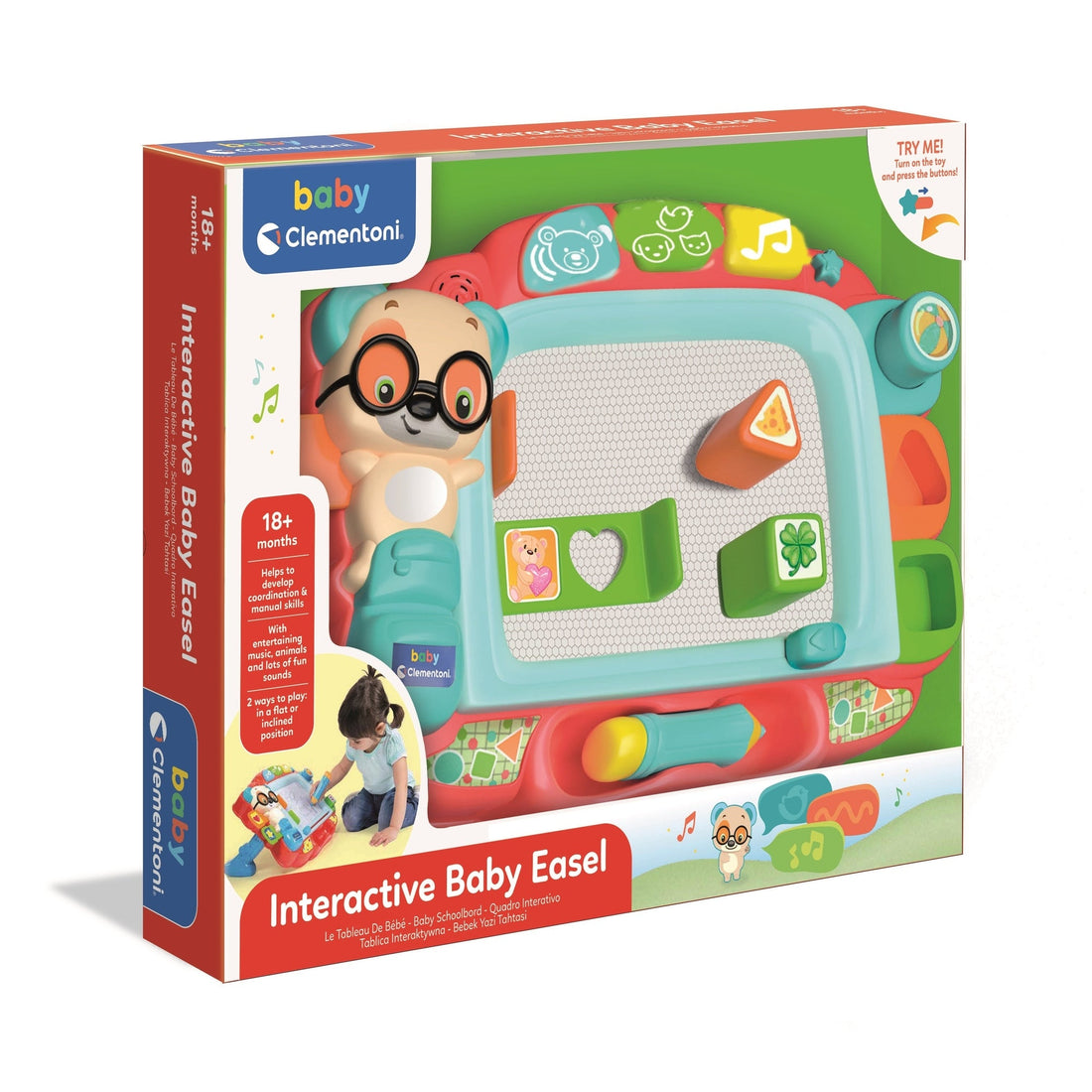 TABLEAU INTERACTIF BÉBÉ CLEMENTONI