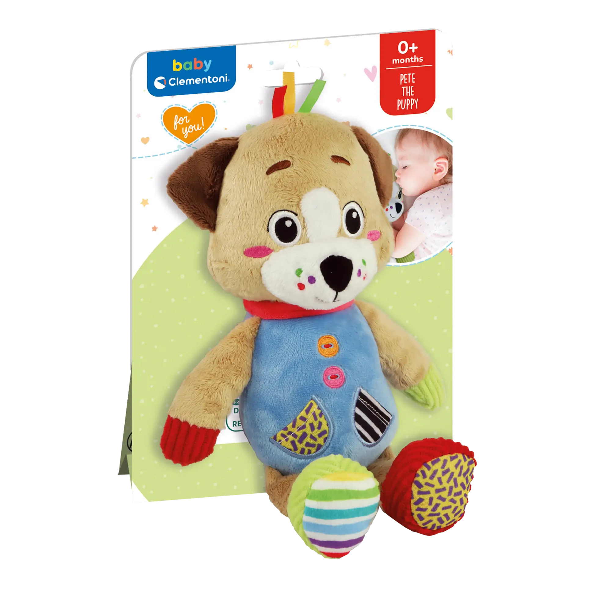 PELUCHE - CHIEN CLEMENTONI