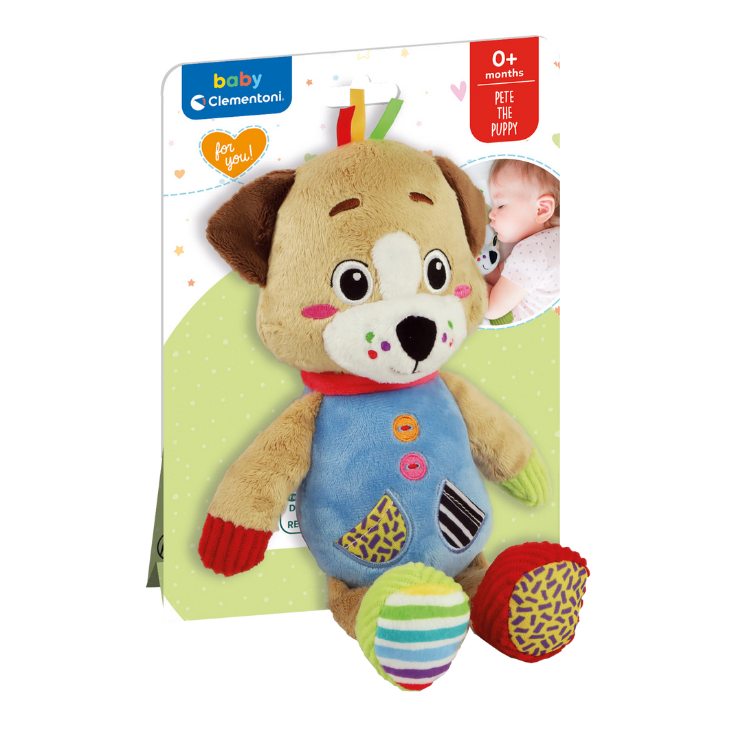 PELUCHE - CHIEN CLEMENTONI
