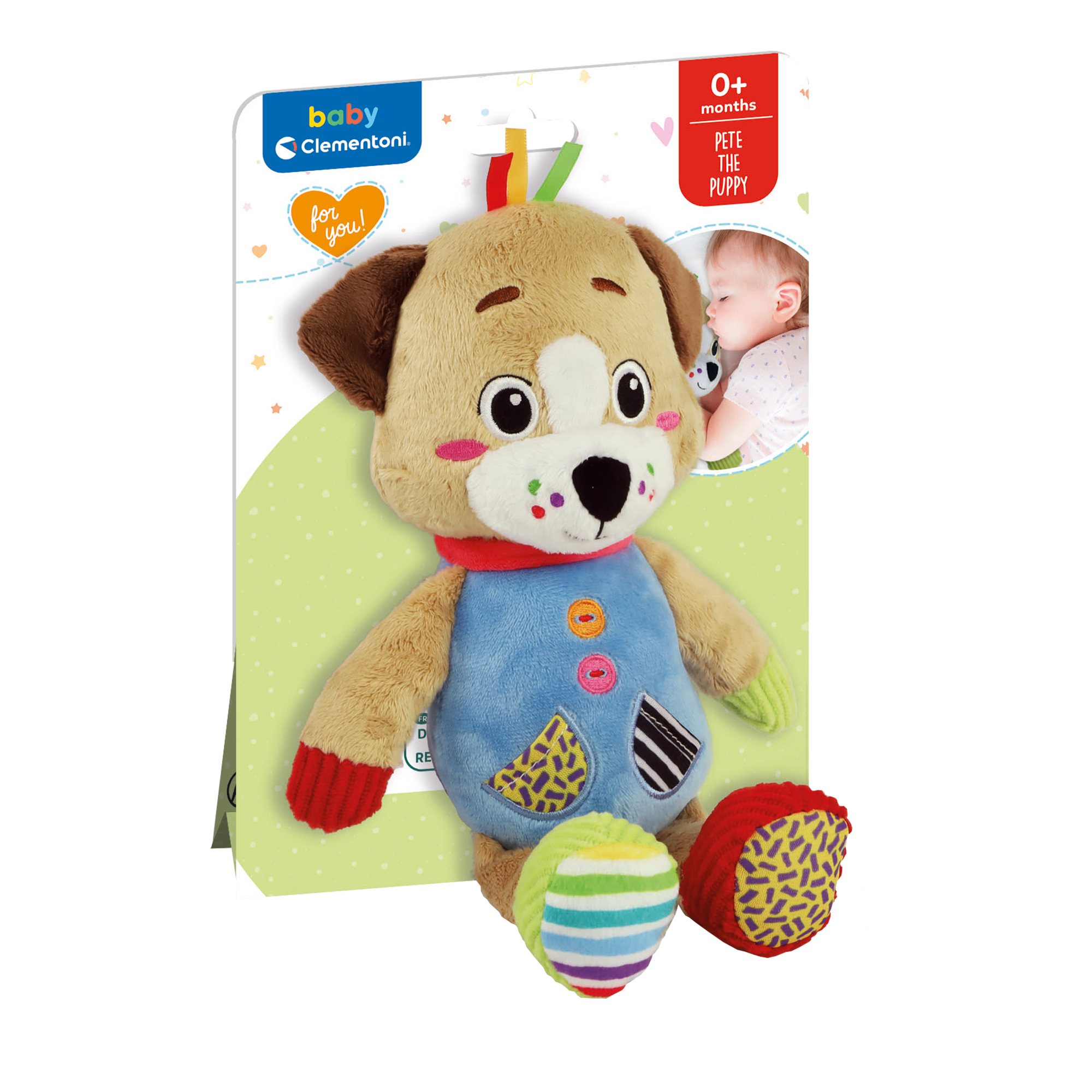 PELUCHE - CHIEN CLEMENTONI