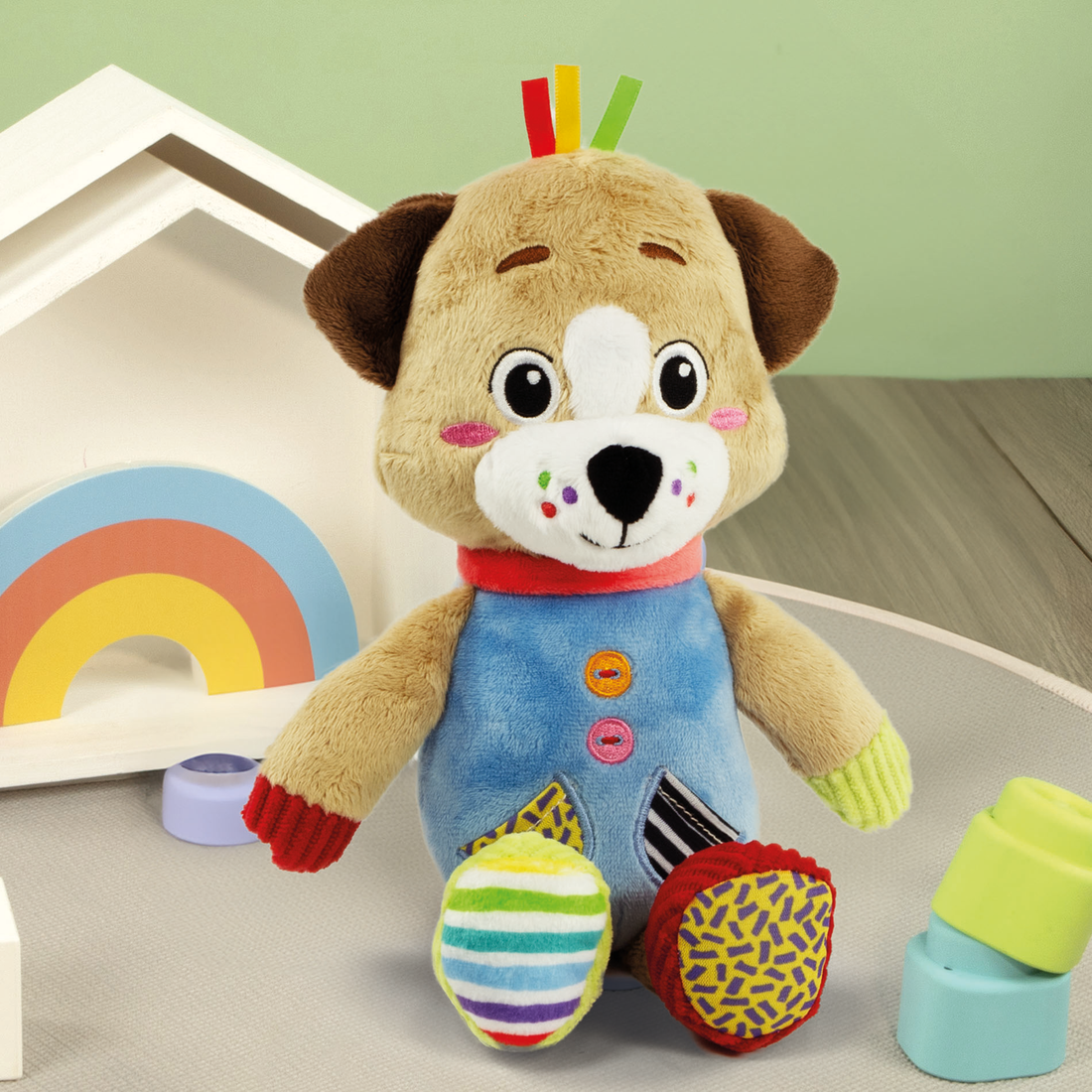 PELUCHE - CHIEN CLEMENTONI