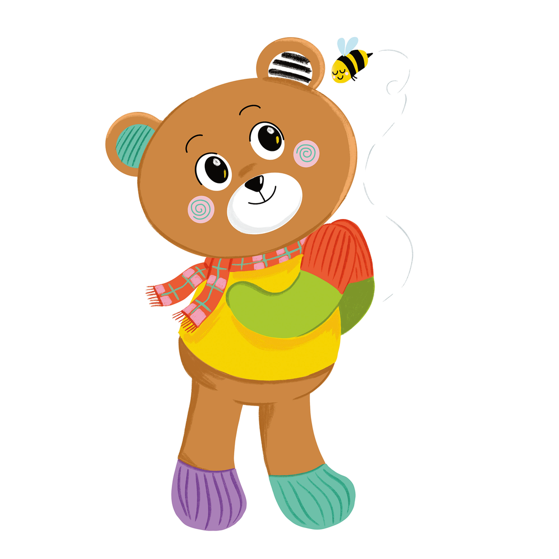 PELUCHE - OURS CLEMENTONI