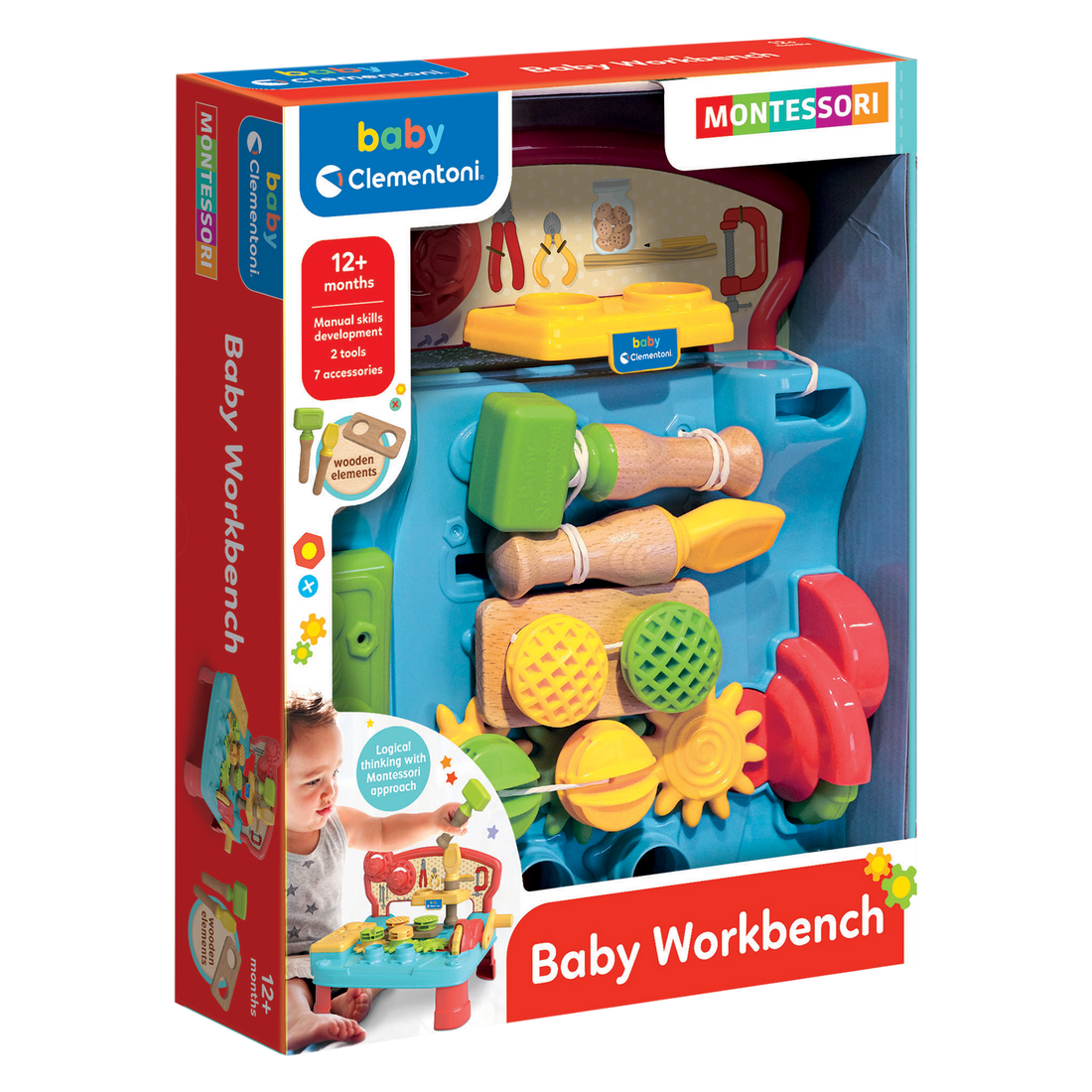 BABY MONTESSORI: ÉTABLI POUR BÉBÉ CLEMENTONI