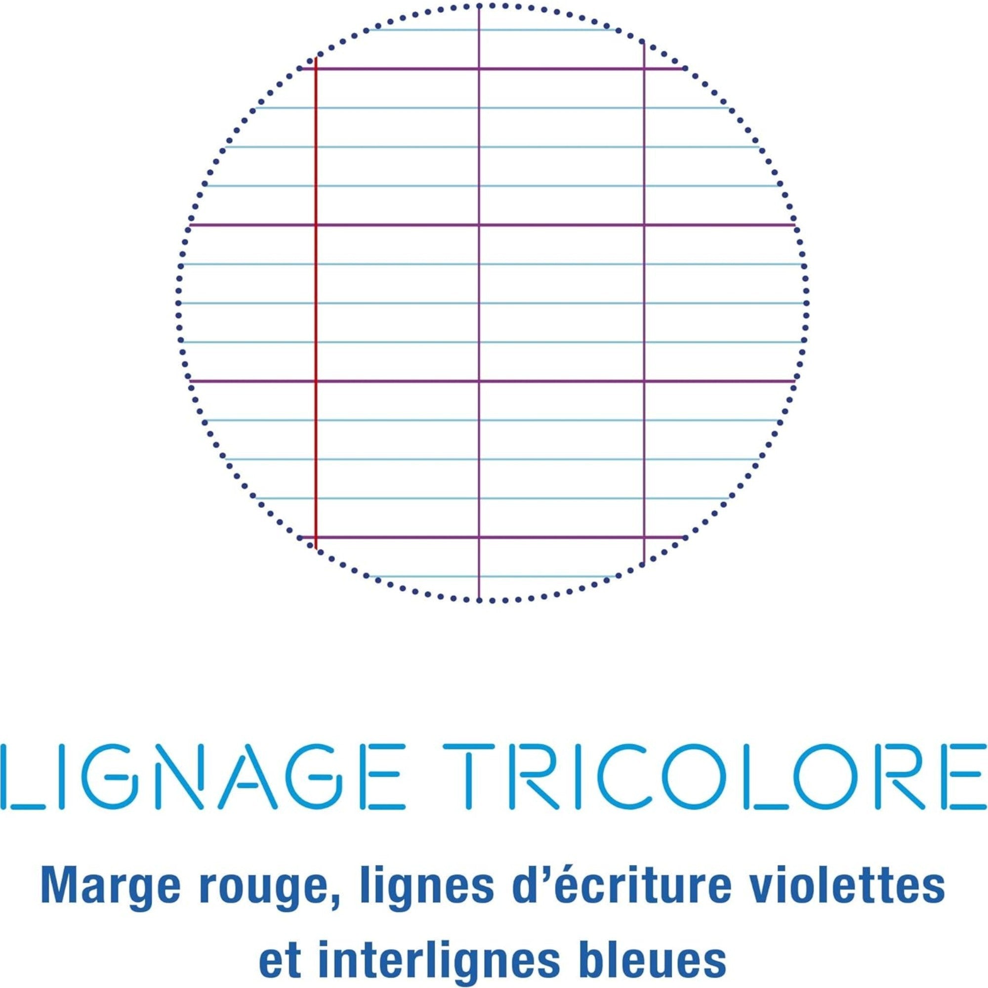Cahier 8000 polypro seyès orange 32 pages (17x22cm)
