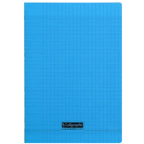 Cahier Polypro Seyes 96P 8¾X11¾ Bleu CLAIREFONTAINE