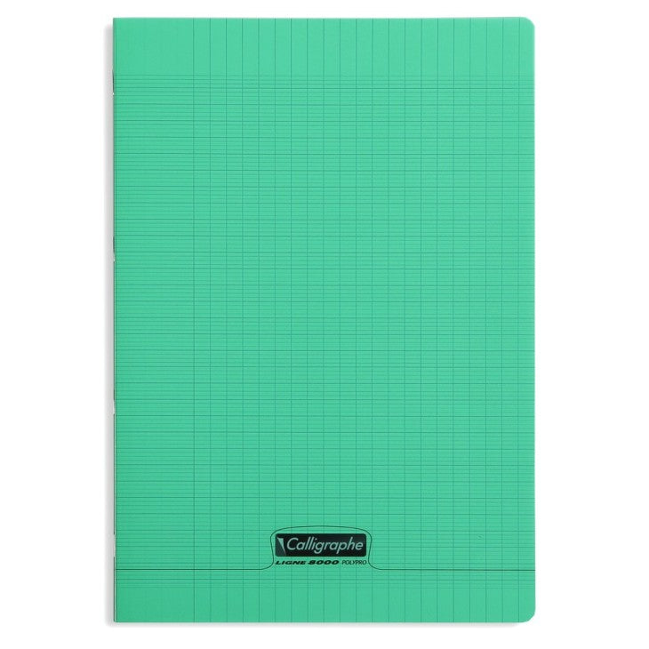 Cahier Polypro Seyes 96P 8¾X11¾ Vert CLAIREFONTAINE