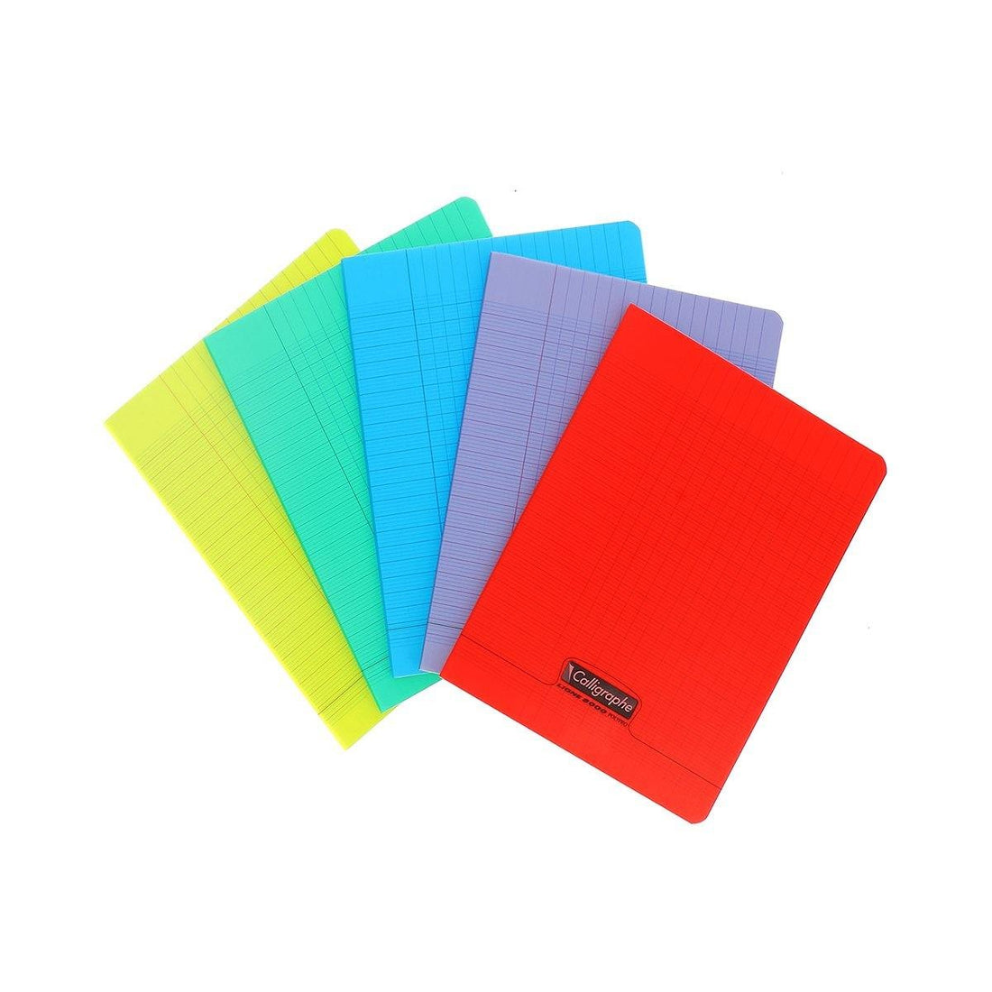 Cahier 8000 polypro seyès jaune 48 pages (24x32cm)