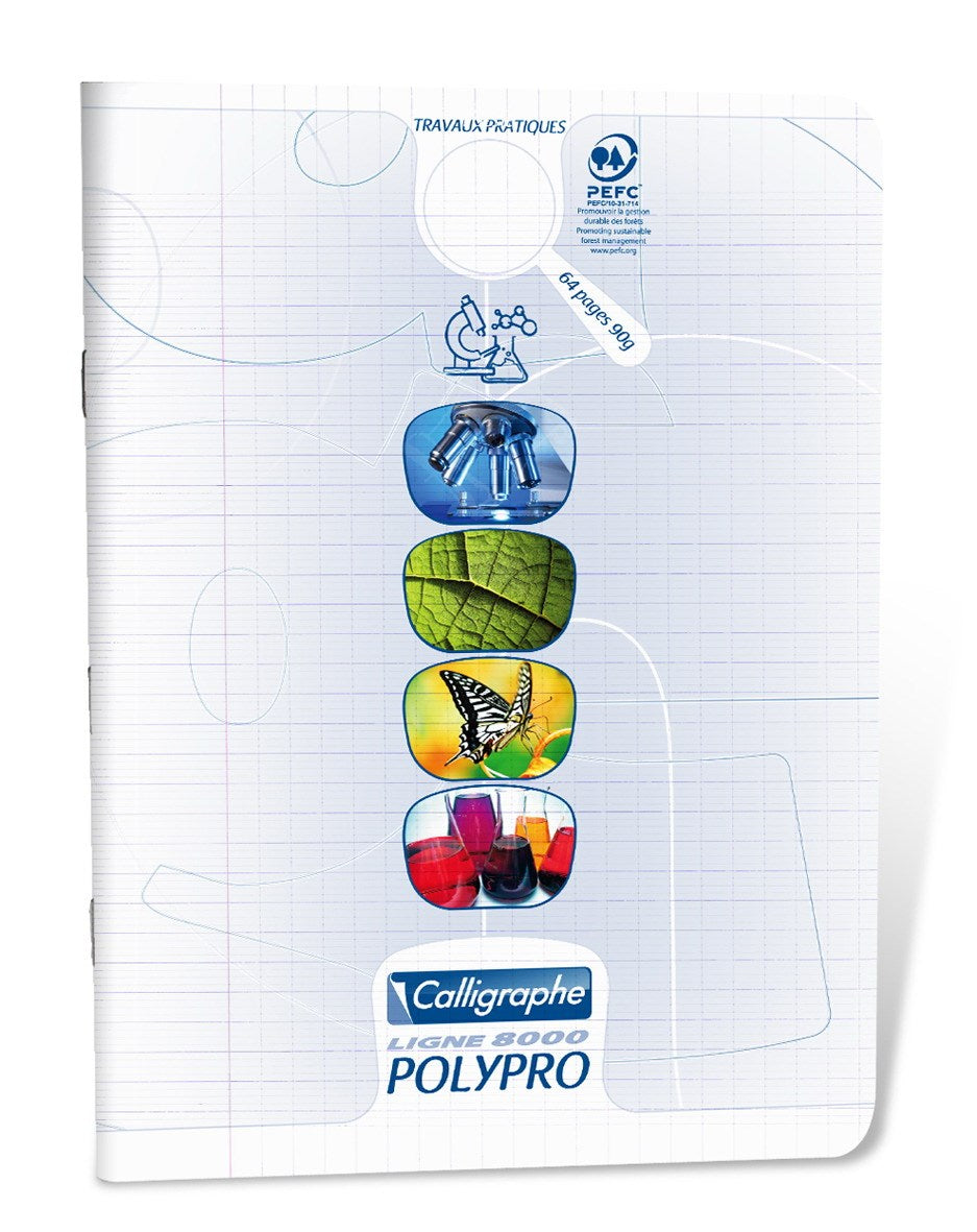 Polypro Science Seyes 64P 6¾X8¾ Transparent CLAIREFONTAINE