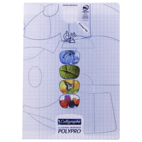 Polypro Science Seyes 96P 8¾X11¾ Clair CLAIREFONTAINE