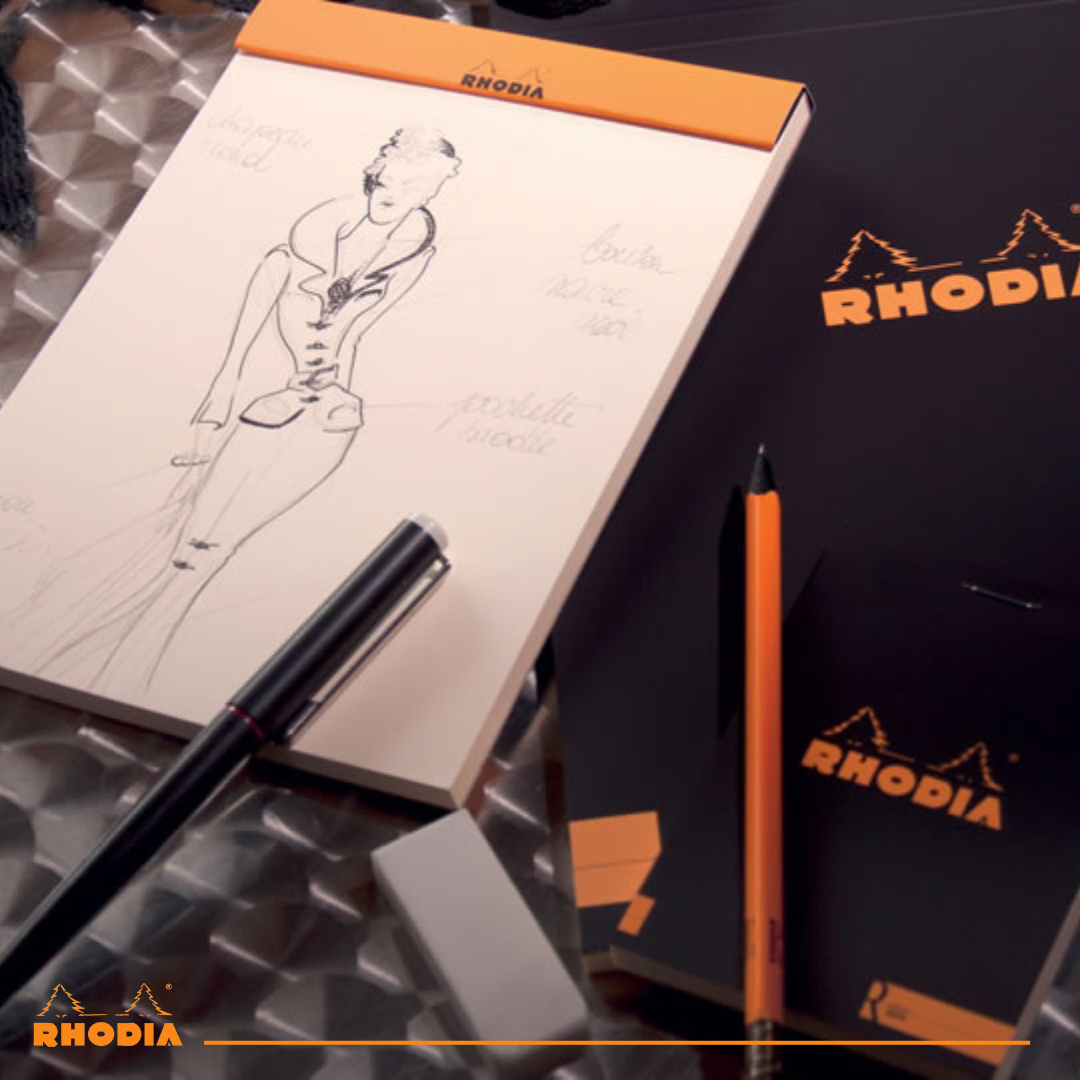 Bloc-Notes 1934 Ligné Noir  8,25X11,75 RHODIA