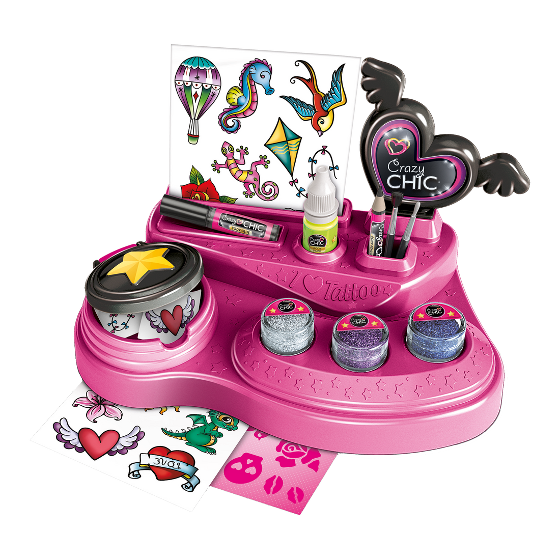 CRAZY CHIC: TATOUAGE EN FOLIE CLEMENTONI