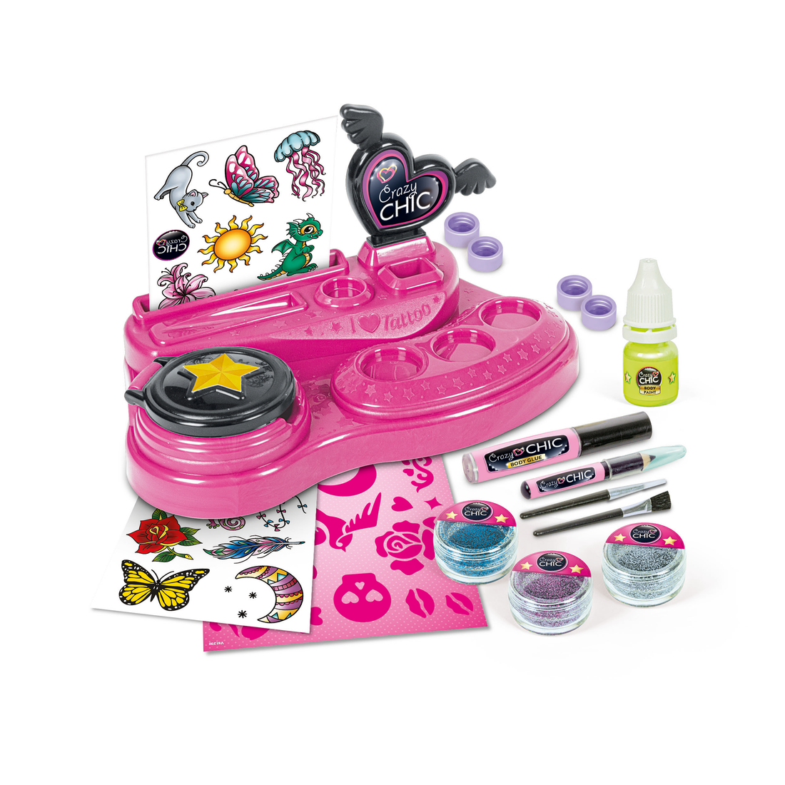 CRAZY CHIC: TATOUAGE EN FOLIE CLEMENTONI