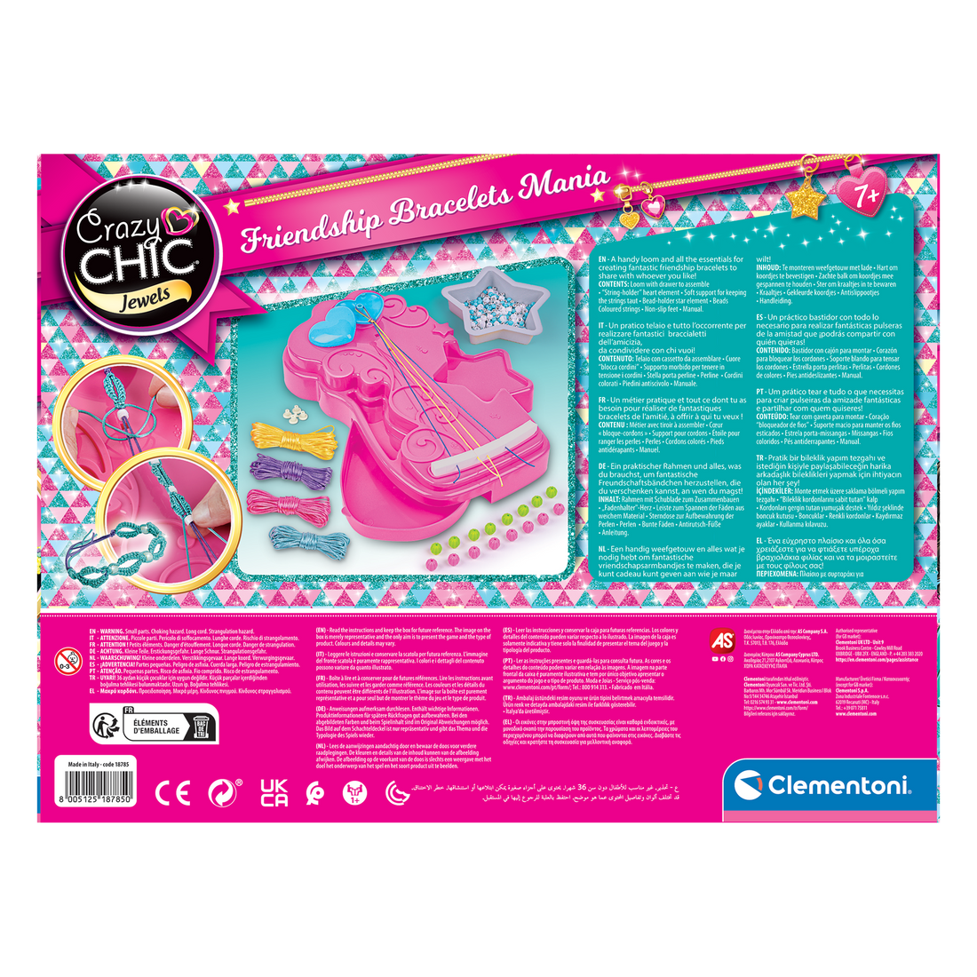CRAZY CHIC: FRIENDSHIP BRACELETS MANIA CLEMENTONI