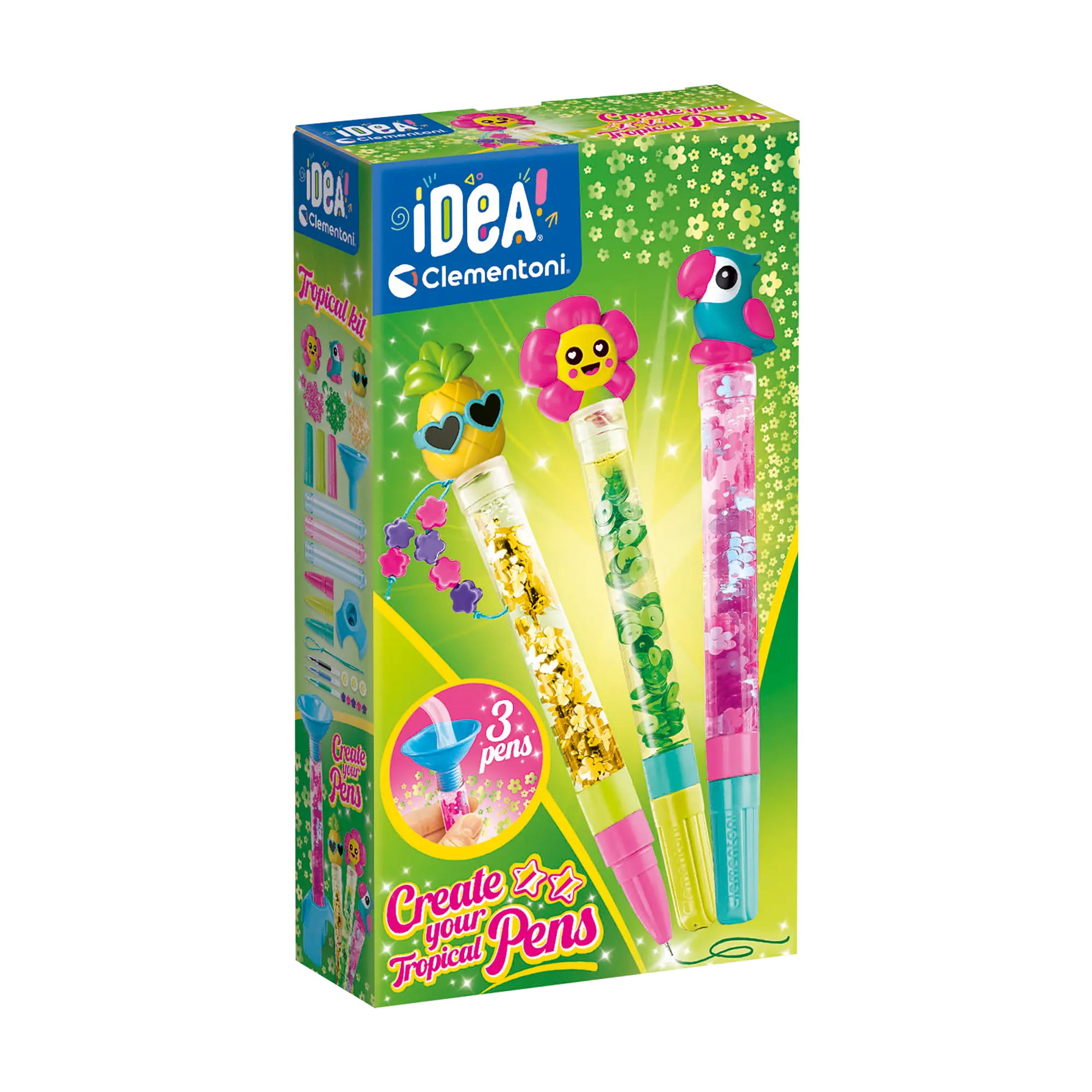 IDEA: CRÉE TES STYLOS - TROPICAL CLEMENTONI