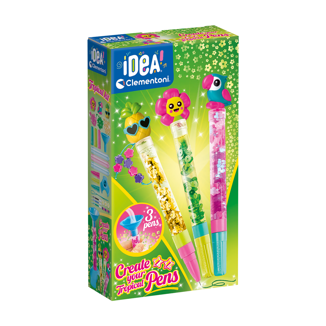 IDEA: CRÉE TES STYLOS - TROPICAL CLEMENTONI