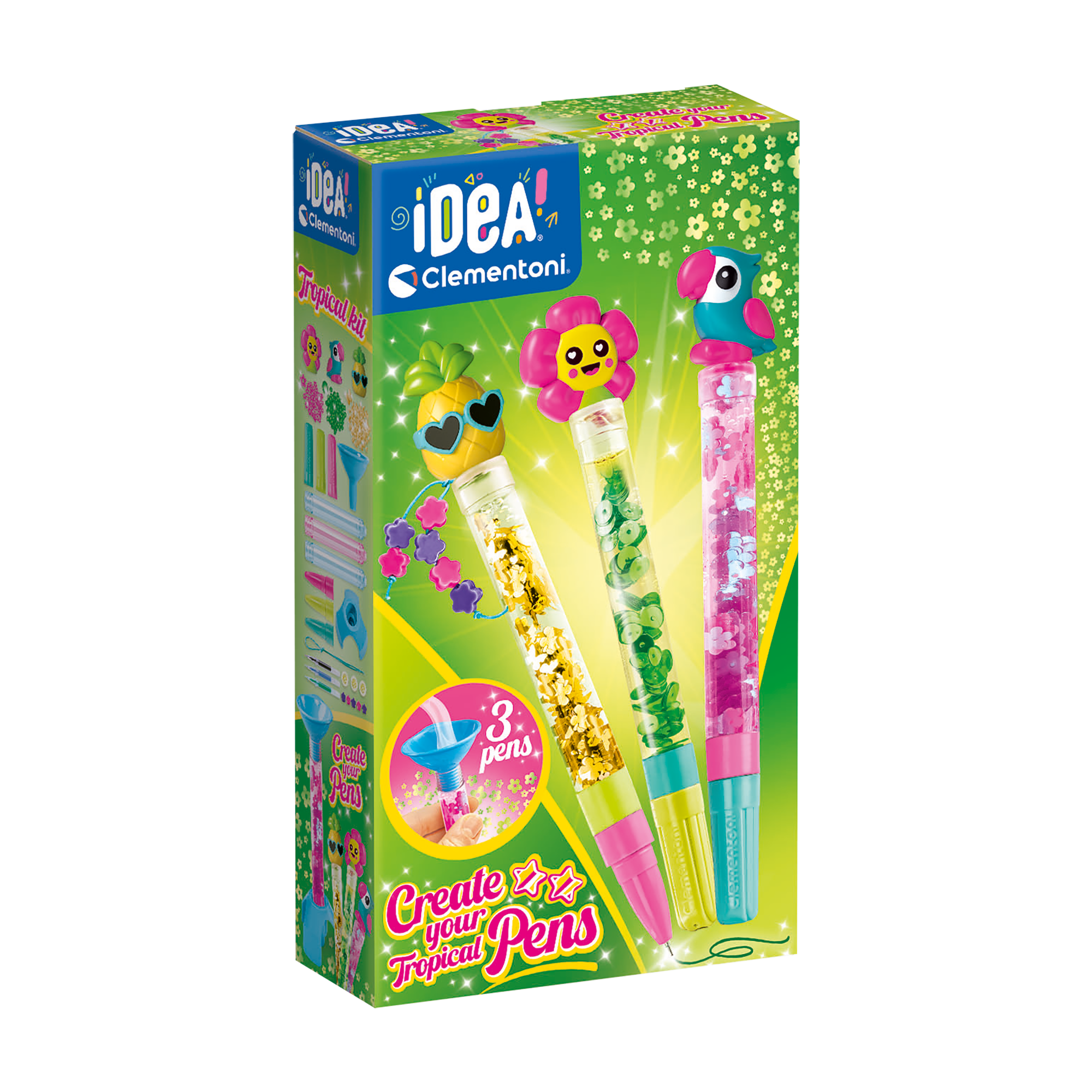 IDEA: CRÉE TES STYLOS - TROPICAL CLEMENTONI