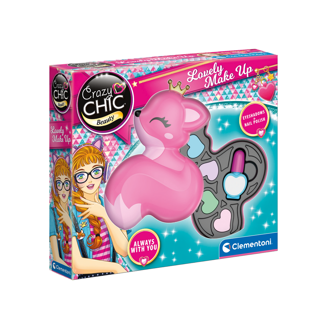 CRAZY CHIC: PALETTE DE MAQUILLAGE RENARD CLEMENTONI