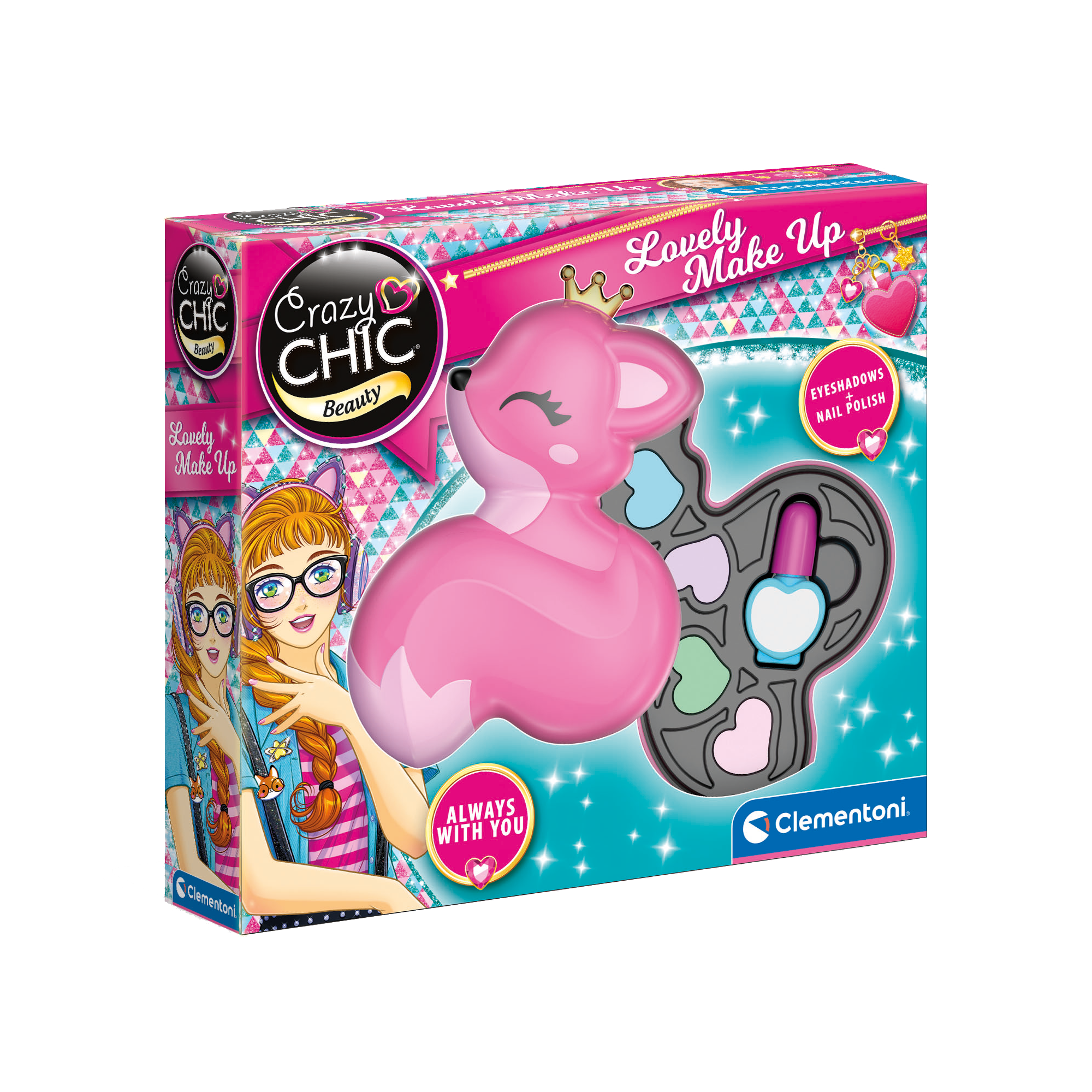 CRAZY CHIC: PALETTE DE MAQUILLAGE RENARD CLEMENTONI