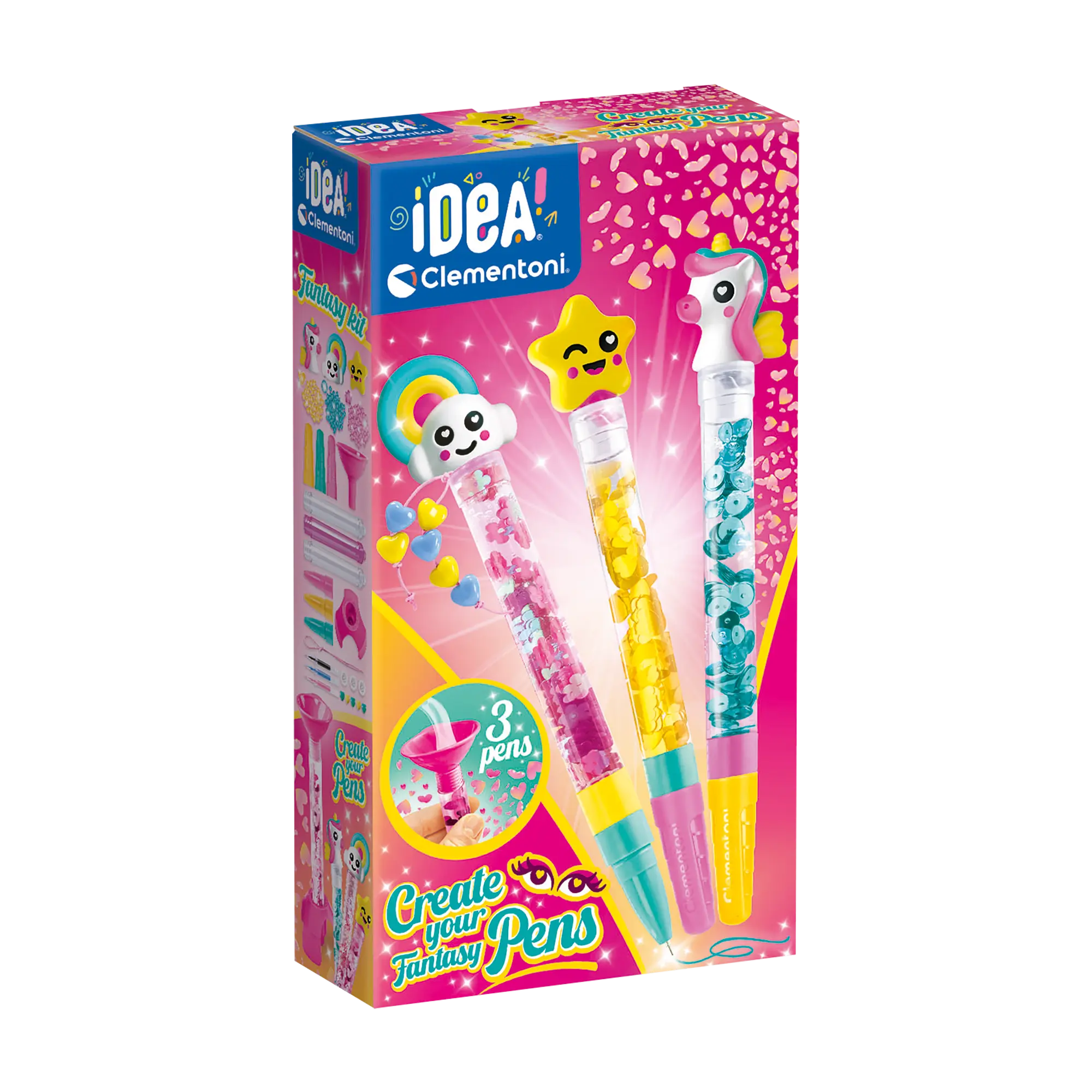 IDEA: CRÉE TES STYLOS - FANTAISIE CLEMENTONI