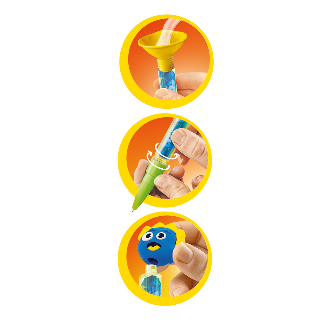 IDEA: CRÉE TES STYLOS - MONSTRES CLEMENTONI