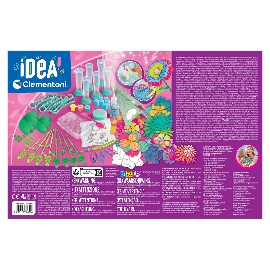 IDEA: FRAGRANT FLOWER MAKER - CLEMENTONI