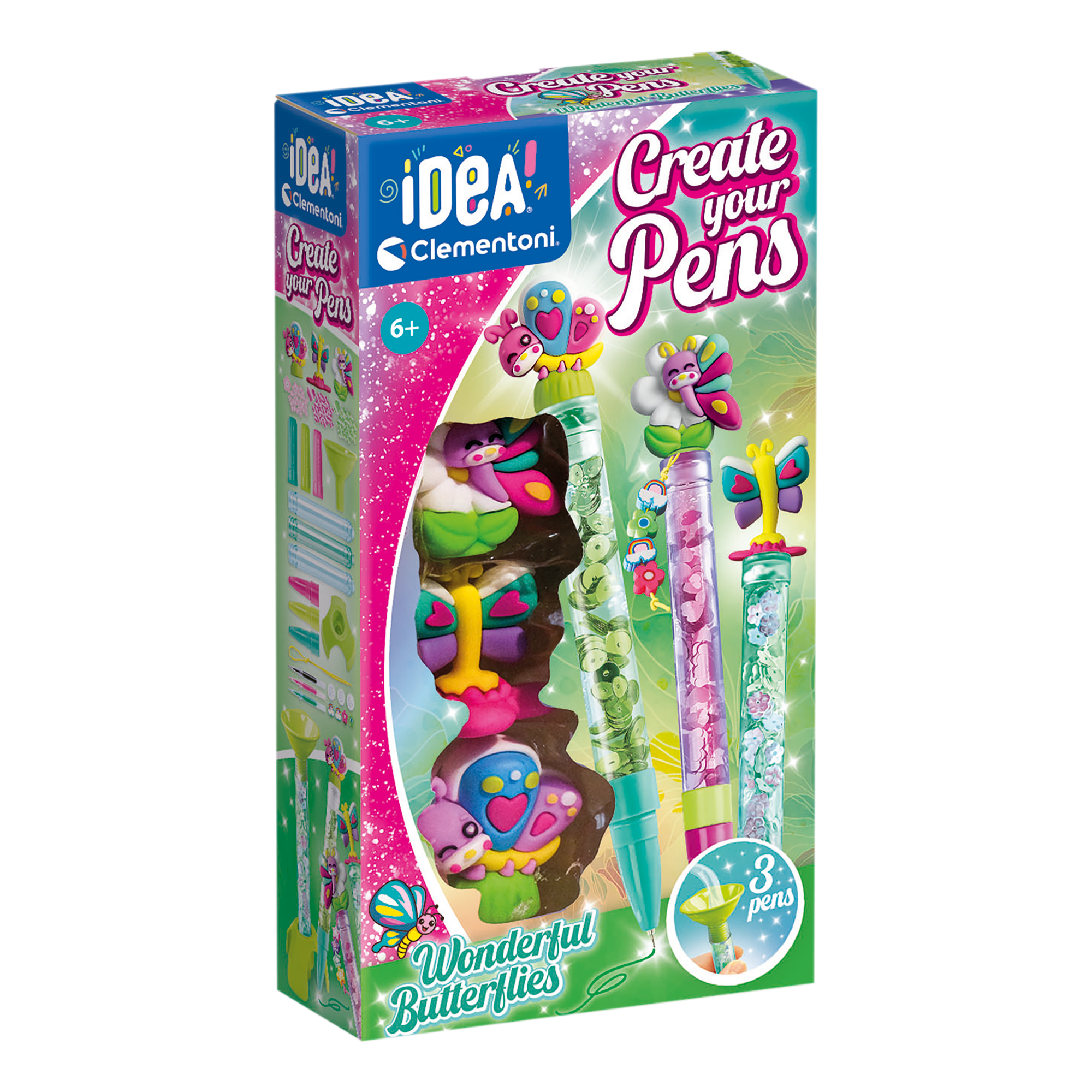 IDEA: CRÉE TES STYLOS - PAPILLON CLEMENTONI