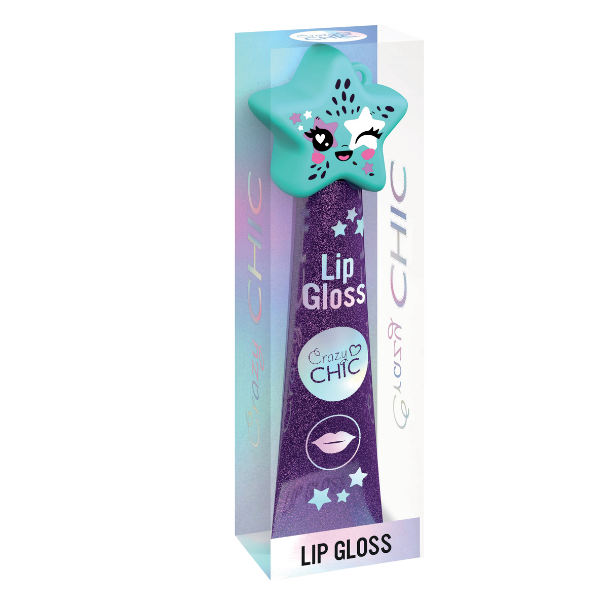 CRAZY CHIC: LOVELY LIPGLOSS - SHINE (VENDU 18 UNITS - 2 MODÈLES) - CLEMENTONI
