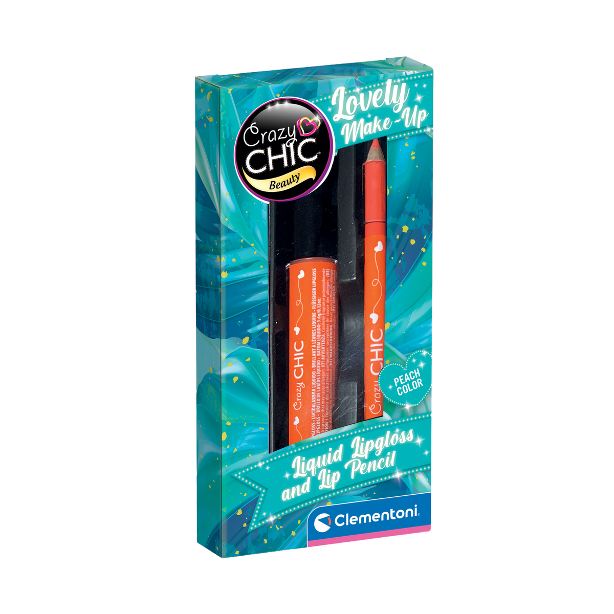 CRAZY CHIC: LIPGLOSS - TROPICAL (VENDU 16 UNITÉS) - CLEMENTONI