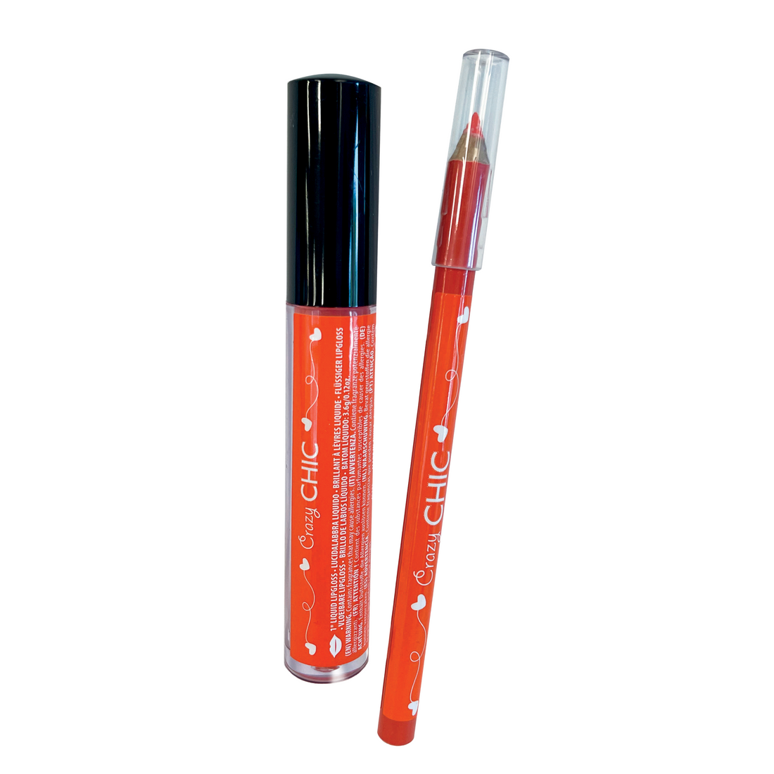 CRAZY CHIC: LIPGLOSS - TROPICAL (VENDU 16 UNITÉS) - CLEMENTONI