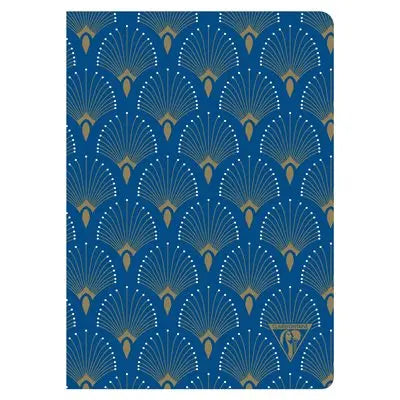 Carnet néo déco agrafé ligné -assortis- 96 pages - A5. (14.8x21cm) CLAIREFONTAINE