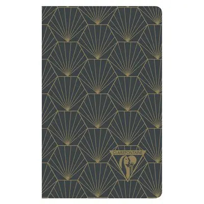 Carnet néo déco agrafé ligné -assortis- 96 pages - A5. (14.8x21cm) CLAIREFONTAINE