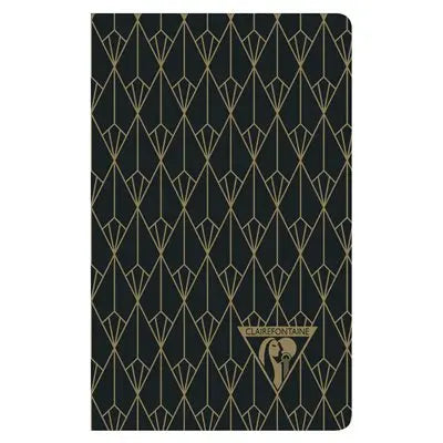Carnet néo déco agrafé ligné -assortis- 96 pages - A5. (14.8x21cm) CLAIREFONTAINE