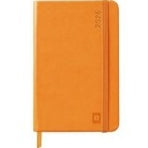 Webplanner 2026: Agenda millésimé horizontale -orange- 160 pages (10x15cm) RHODIA