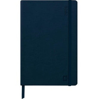Webplanner 2026: Agenda millésimé verticale -bleu nuit- A5. 160 pages (14.8x21cm) RHODIA