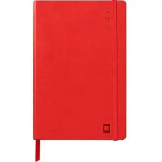 Webplanner 2026: Agenda millésimé verticale -coquelicot- A5. 160 pages (14.8x21cm) RHODIA