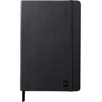 Webplanner 2026: Agenda millésimé horizontale -noir- A5. 160 pages (14.8x21cm) RHODIA