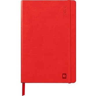 Webplanner 2026: Agenda millésimé horizontale -coquelicot- A5. 160 pages (14.8x21cm) RHODIA