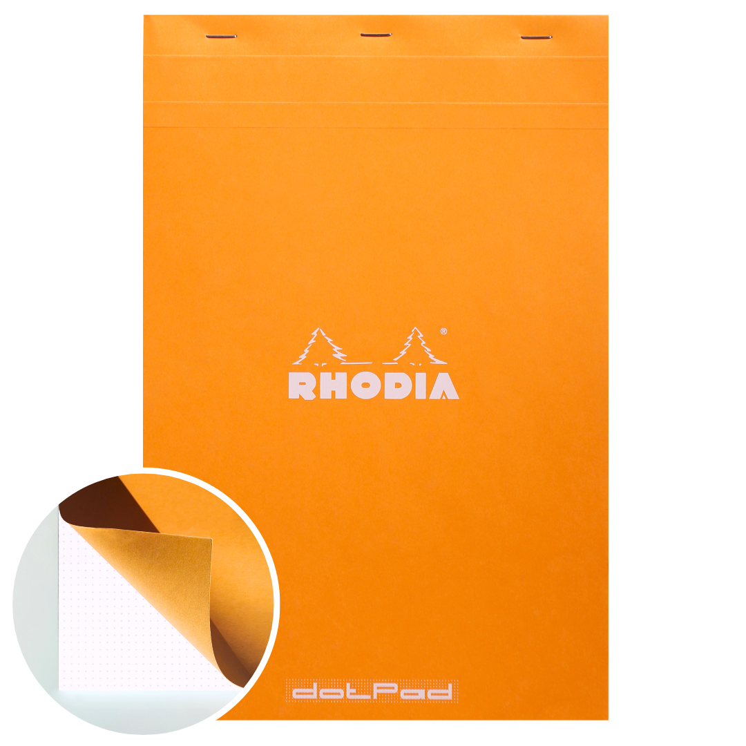Bloc-Notes Orange Dot  8,25X12,5 RHODIA